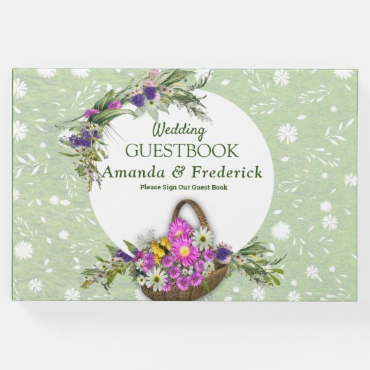 真夏春の花 ゲストブック (正面)