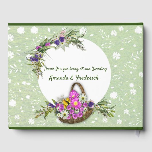 真夏春の花 ゲストブック (裏面)