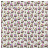 真夏春の花 ファブリック (見本)