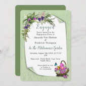 真夏春の花 招待状 (正面/裏面)