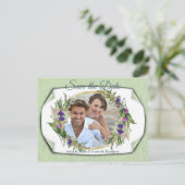 真夏春の花 案内ポストカード (スタンド正面)