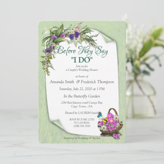 真夏春カップル 招待状 (スタンド正面)