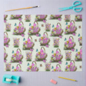 真夏春花籠 薄葉紙 (クラフト)