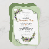 真夏春花 招待状 (正面/裏面)