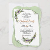 真夏春花 招待状 (正面)