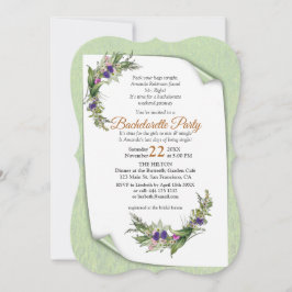 真夏春花 招待状