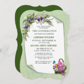 真夏春花 招待状 (正面/裏面)