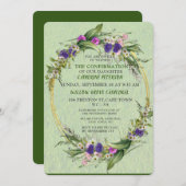 真夏春花 招待状 (正面/裏面)