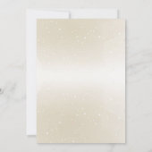 真夏期待機ニュートラル、青と白の赤ちゃんシャワー 招待状 (裏面)