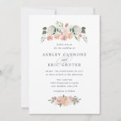 真夏結婚式招待状 招待状 (正面)