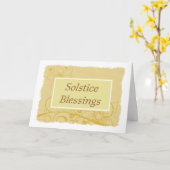 真夏至恵み花 カード (黄色い花)