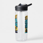 真夏 – レトロバック・トゥ・スクール ウォーターボトル (左面)