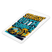 真夏 – レトロバック・トゥ・スクール マグネット (左側)