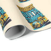 真夏 – レトロバック・トゥ・スクール ラッピングペーパー (ロールコーナー)