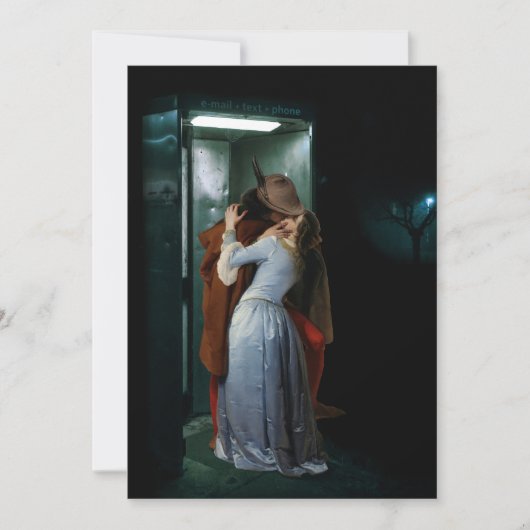 真夜中に会う 招待状 (正面)