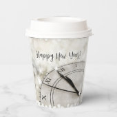 真夜中のお正月おめでとう 紙コップ (裏面)