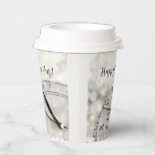 真夜中のお正月おめでとう 紙コップ (右)