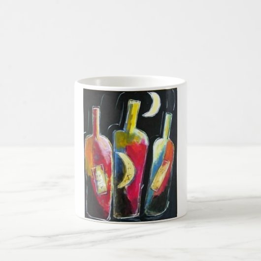 真夜中のお祝い コーヒーマグカップ (中央)