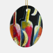 真夜中のお祝い セラミックオーナメント (右)