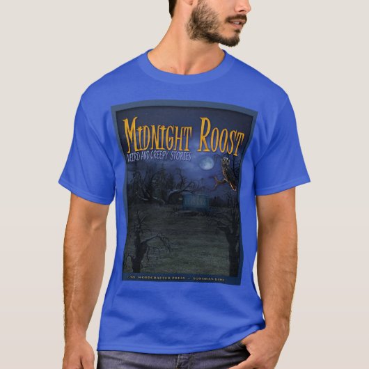 真夜中のねぐら Tシャツ (正面)