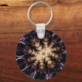 真夜中のひまわり キーホルダー (正面)