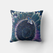 真夜中のひまわり クッション (裏面)