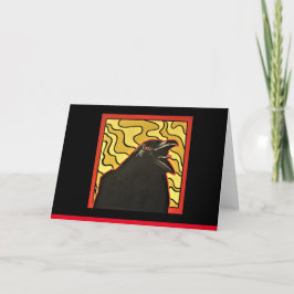 「真夜中のカラス」 カード