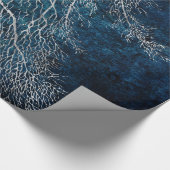 真夜中のギンヨウジュ-セイヨウハコヤナギ ラッピングペーパー (角)