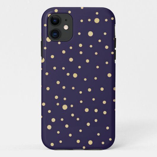 真夜中のグリッターのiPhoneの場合 Case-Mate iPhoneケース (裏面)