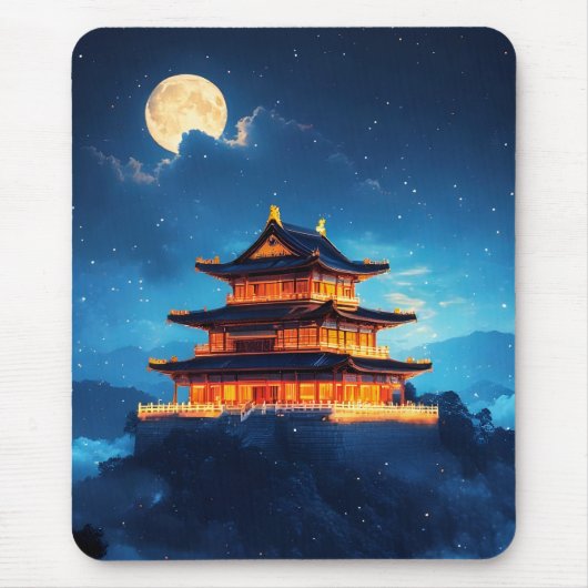 真夜中のスカイパレス マウスパッド (正面)