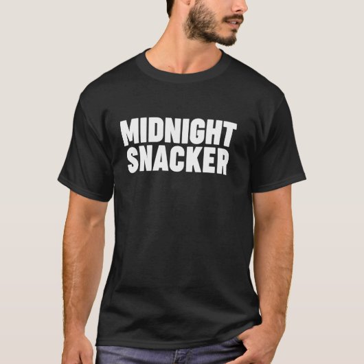 真夜中のスナッカー Tシャツ (正面)