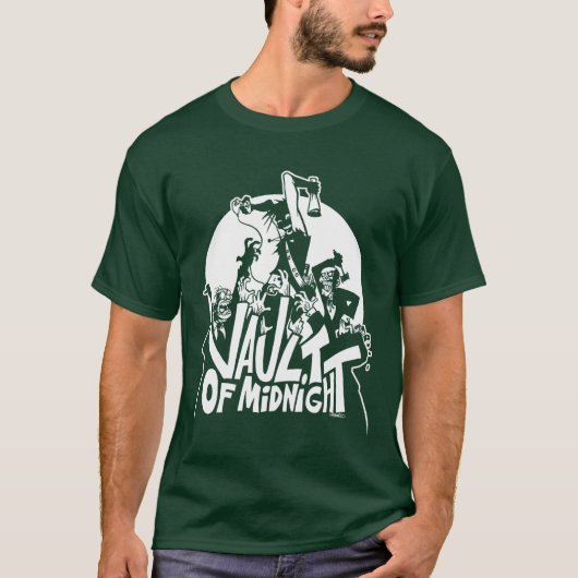 真夜中のゾンビの保管庫 フレンズ ボーイ Tシャツ (正面)