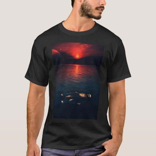 真夜中のチル Tシャツ (正面)