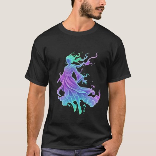 真夜中のドリフト神 – ストリートレーシングの神話 Tシャツ (正面)