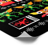 真夜中のハッピーニューイヤーXmaの後にクッキーおもしろいなし ポスター (角)