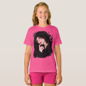 真夜中のハート ― アニメの女の子 Tシャツ (正面フル)