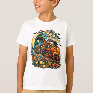 真夜中のパンプキントレイン行き Tシャツ