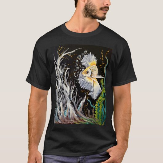 真夜中のパール輝き Tシャツ (正面)