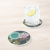 真夜中のフクロウのコースター コースター (側面)