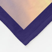 真夜中のペガソス フリースブランケット (角)