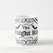 真夜中のライダーのロゴ コーヒーマグカップ (中央)