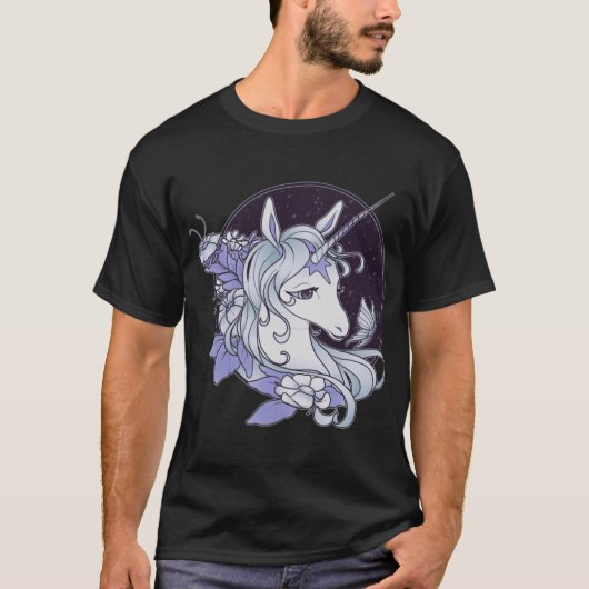 真夜中のラスト レトロ Tシャツ (正面)