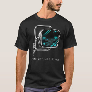 真夜中のロジスティクス トラック運転手ギフト ナイトホール Tシャツ