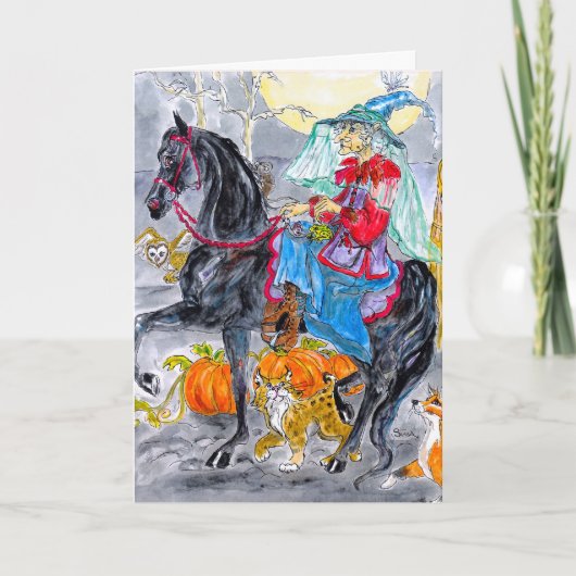 『真夜中の乗り物』 カード (正面)