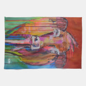 "真夜中の乗車II"タオル キッチンタオル (横)