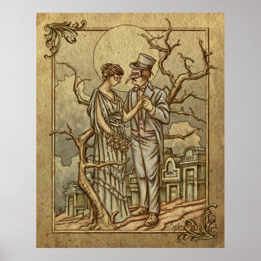 「真夜中の仮装」 ポスター (正面)