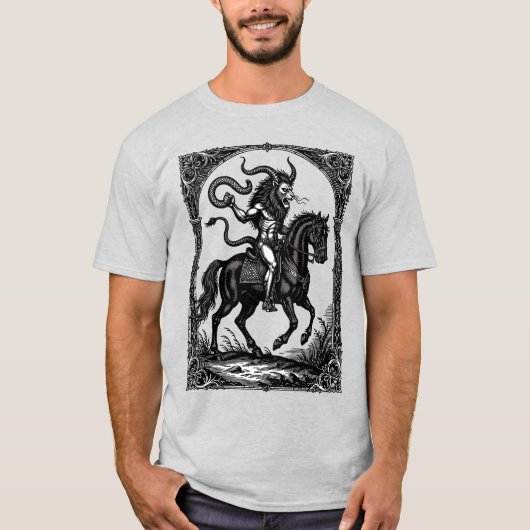 真夜中の伯爵の昇天 Tシャツ (正面)