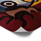 真夜中の儀式のビジョン – Ken Gage Art ポスター (角)