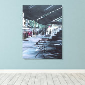 真夜中の太陽に保護される キャンバスプリント (インサイチュ (ウッドフロア))