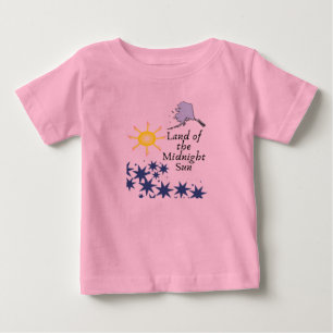 『真夜中の太陽の国』 ベビーTシャツ